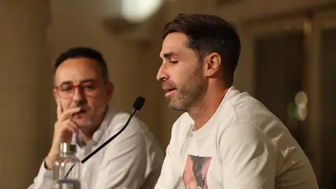 Yeray Álvarez, en rueda de prensa Yeray Álvarez, en rueda de prensa