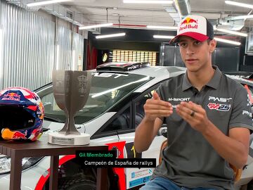Gil Membrado, campeón de España de rallys