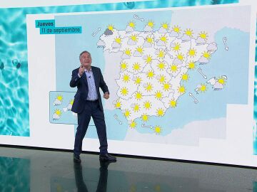 La previsión del jueves 11 de septiembre
