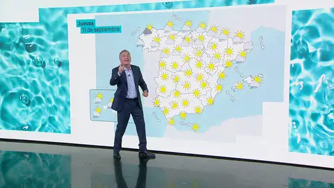 La previsión del jueves 11 de septiembre La previsión del jueves 11 de septiembre