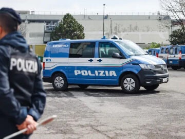 Imagen de archivo de una patrulla de policía italiana