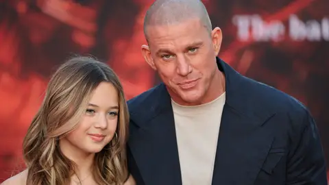 Channing Tatum con su hija Everly Channing Tatum con su hija Everly