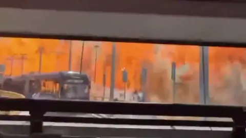 Camión cisterna explota Camión cisterna explota en México