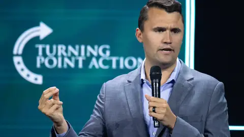 Charlie Kirk. Charlie Kirk.