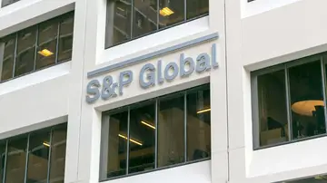 Fachada de las oficinas de Standard & Poor's en Nueva York. Fachada de las oficinas de Standard & Poor's en Nueva York.