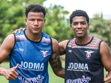 Los dos futbolistas ecuatorianos asesinados