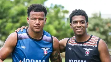 Los dos futbolistas ecuatorianos asesinados Los dos futbolistas ecuatorianos asesinados