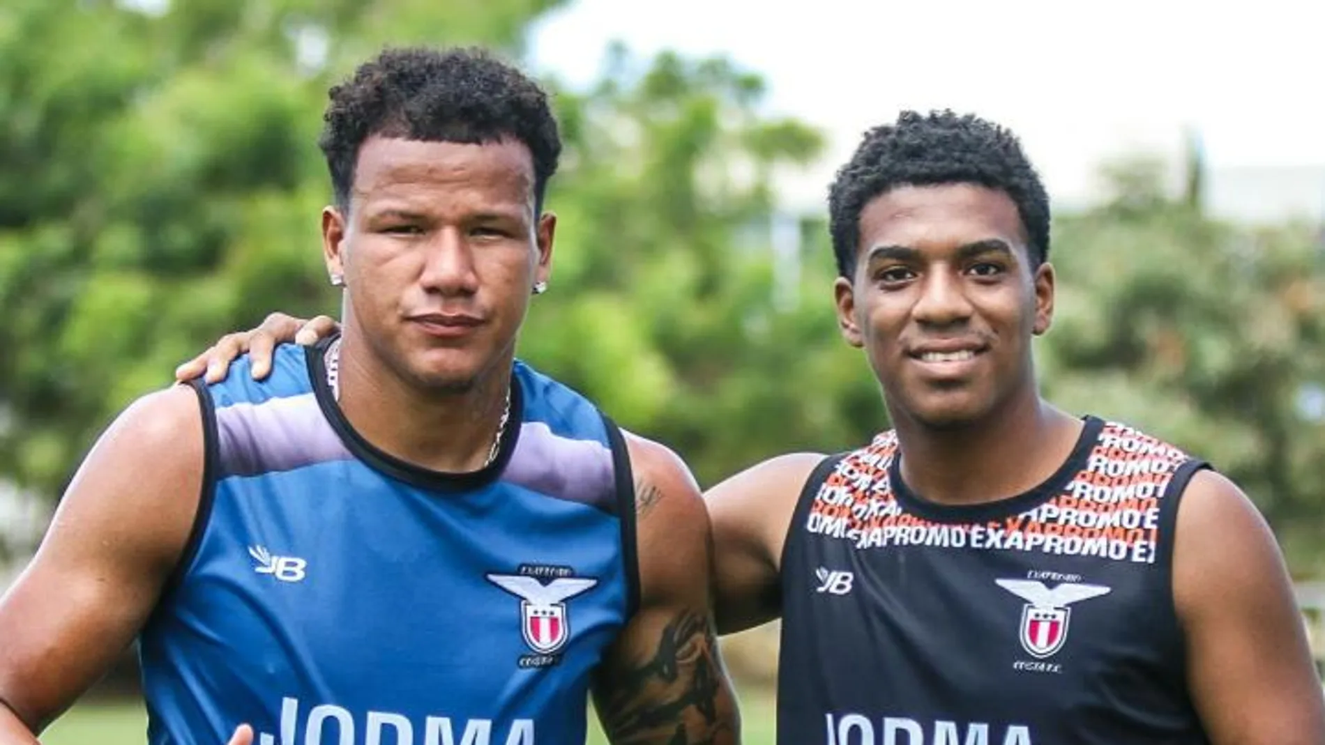 Los dos futbolistas ecuatorianos asesinados Los dos futbolistas ecuatorianos asesinados