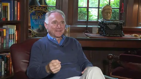 El escritor Dan Brown Antena3 Noticias
