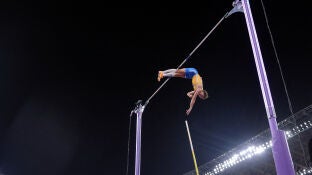 Mondo Duplantis en los Mundiales de atletismo de Tokio