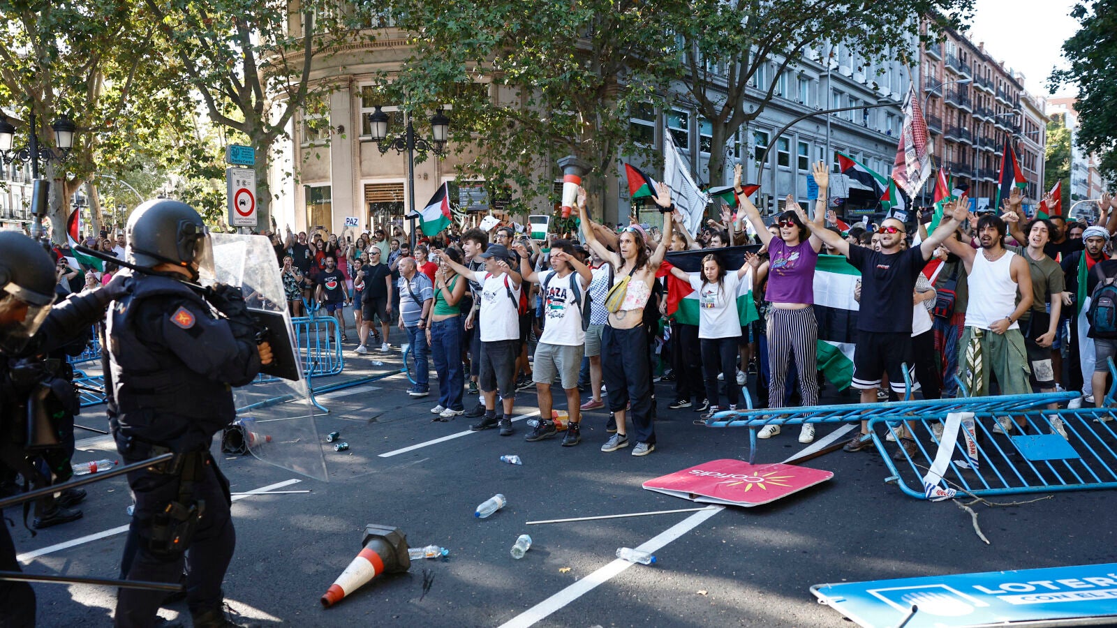 El delegado del Gobierno en Madrid defiende que en la protesta en La Vuelta solo hubo 