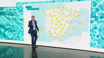 La previsión del tiempo del martes 16 de septiembre La previsión del tiempo del martes 16 de septiembre