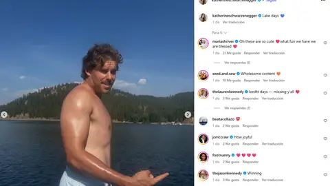 La foto sin camiseta de Christopher Schwarzenegger La foto sin camiseta de Christopher Schwarzenegger