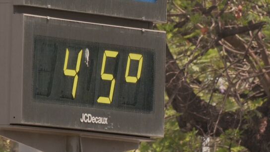 45&ordm; calor