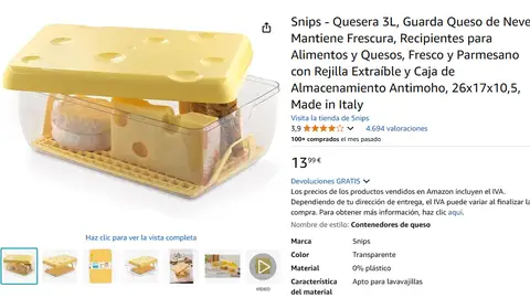Fiambrera para los quesos Fiambrera para los quesos