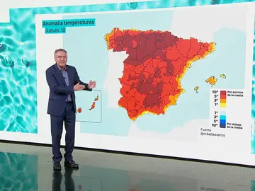 La previsión de Roberto Brasero La previsión de Roberto Brasero