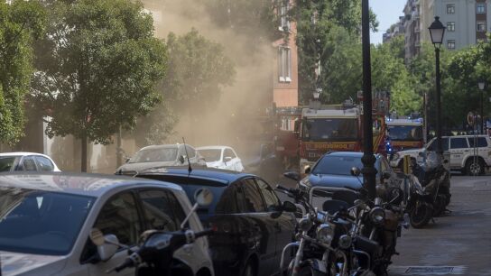  Incendio del restaurante '&Ntilde;a&ntilde;o Madrid'