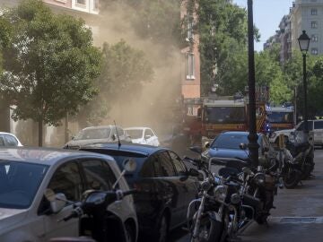 Incendio del restaurante 'Ñaño Madrid'