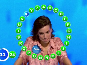 ¿Rosa se lleva el bote de Pasapalabra? Su primer 24 en El Rosco: ¡a una de ganar 2.128.000 euros!