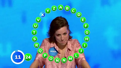 ¿Rosa se lleva el bote de Pasapalabra? Su primer 24 en El Rosco: ¡a una de ganar 2.128.000 euros! ¿Rosa se lleva el bote de Pasapalabra? Su primer 24 en El Rosco: ¡a una de ganar 2.128.000 euros!