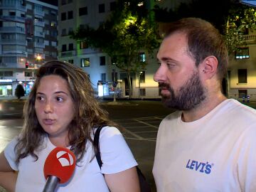 Una pareja en Madrid