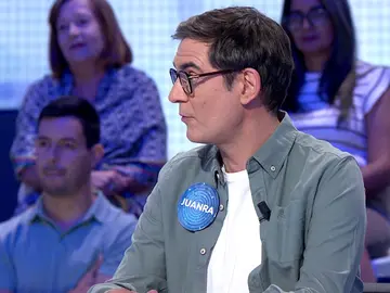 La gamberrada de Juanra Bonet en Pasapalabra: “¿Puedes estarte quieto durante diez segundos?” La gamberrada de Juanra Bonet en Pasapalabra: “¿Puedes estarte quieto durante diez segundos?”
