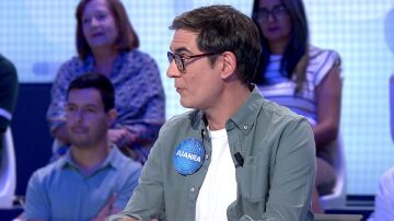 La gamberrada de Juanra Bonet en Pasapalabra: “¿Puedes estarte quieto durante diez segundos?”