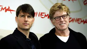 Tom Cruise y Robert Redford Tom Cruise y Robert Redford
