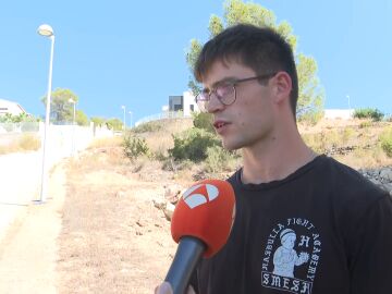Gabriel, testigo del atropello de Calpe