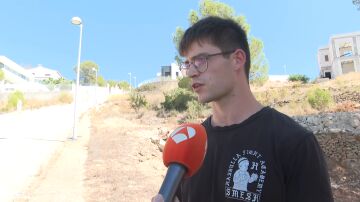 Gabriel, testigo del atropello de Calpe
