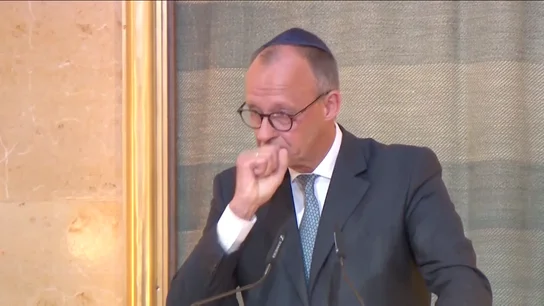 Friedrich Merz llora Friedrich Merz llora