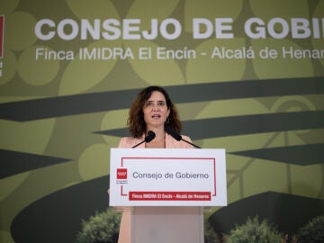 La presidenta de la Comunidad de Madrid, Isabel Díaz Ayuso