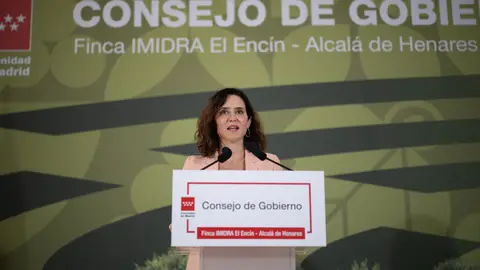 La presidenta de la Comunidad de Madrid, Isabel Díaz Ayuso La presidenta de la Comunidad de Madrid, Isabel Díaz Ayuso