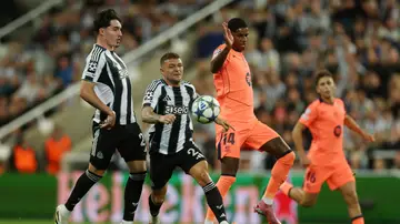 Newcastle - Barcelona de Champions League Newcastle - Barcelona de Champions League