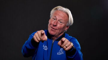 Bjorn Borg en la Laver Cup 2024