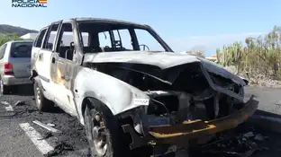 Detenido tras quemar seis vehículos en Tenerife Detenido tras quemar seis vehículos en Tenerife