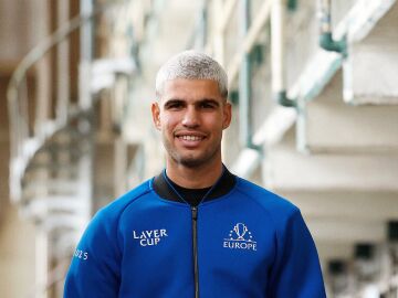 Carlos Alcaraz en la Laver Cup 2025