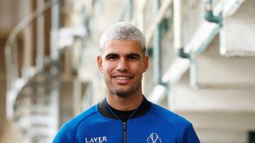 Carlos Alcaraz en la Laver Cup 2025