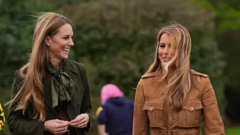 Kate Middleton y Melania Trump Kate Middleton y Melania Trump