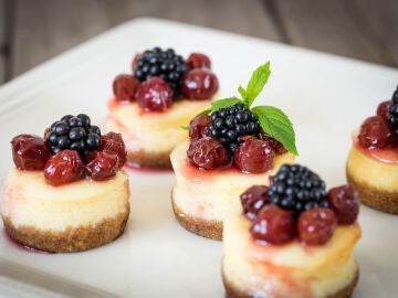 Cheesecake de frutos rojos