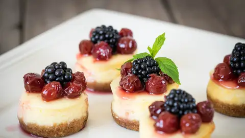 Cheesecake de frutos rojos Cheesecake de frutos rojos