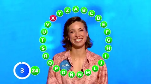 La palabra que ha dejado a Rosa sin el bote de 2.128.000 euros en Pasapalabra La palabra que ha dejado a Rosa sin el bote de 2.128.000 euros en Pasapalabra