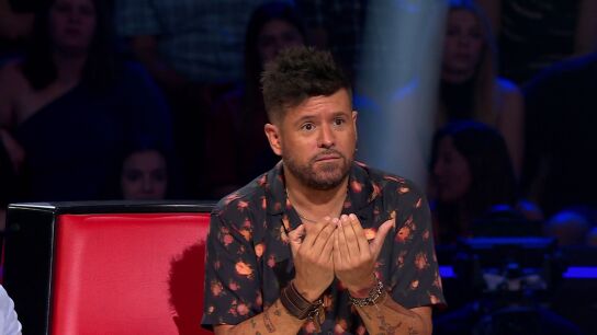 Pablo L&oacute;pez en La Voz