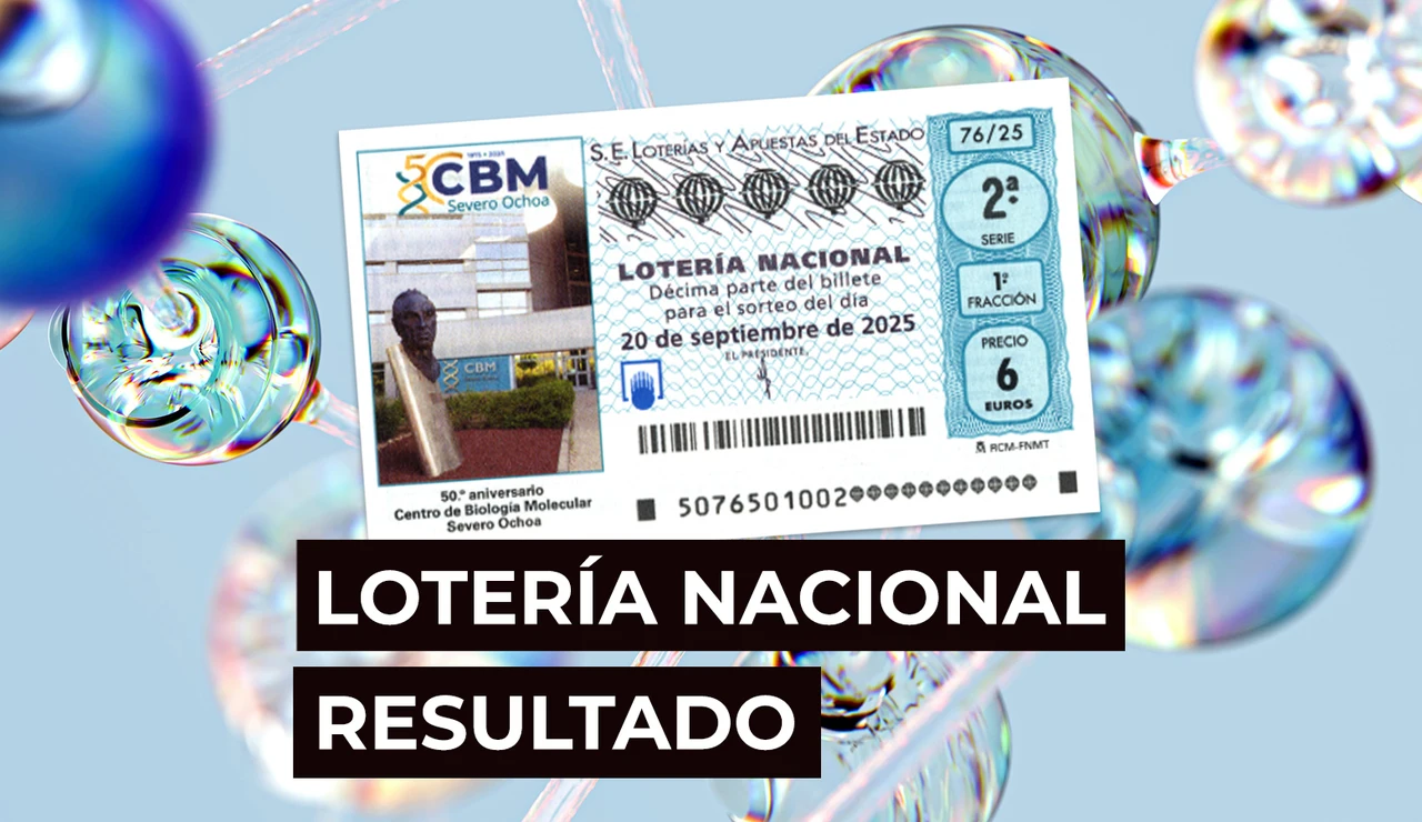 Sorteo Lotería Nacional: Comprobar décimo de hoy sábado 20 de septiembre, en directo