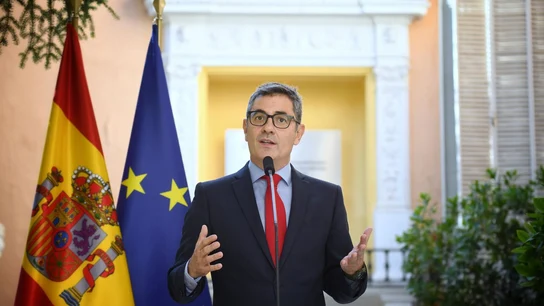 Bolaños dice que tienen que seguir hablando con Junts para acordar PGE tras la reunión Zapatero-Puigdemont Bolaños dice que tienen que seguir hablando con Junts para acordar PGE tras la reunión Zapatero-Puigdemont