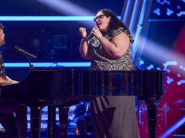 Pablo López y María, talent de La Voz