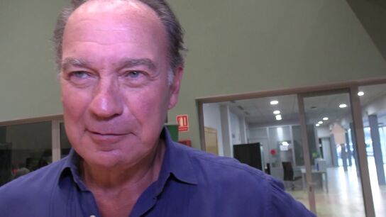 Bert&iacute;n Osborne haciendo declaraciones a Europa Press