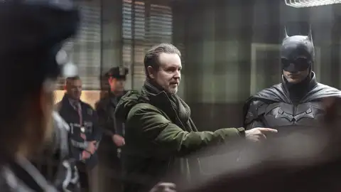 Matt Reeves y Robert Pattinson rodando The Batman Matt Reeves y Robert Pattinson rodando The Batman