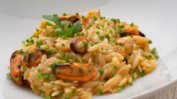 Puntalette cremoso de mejillones, de Joseba Arguiñano