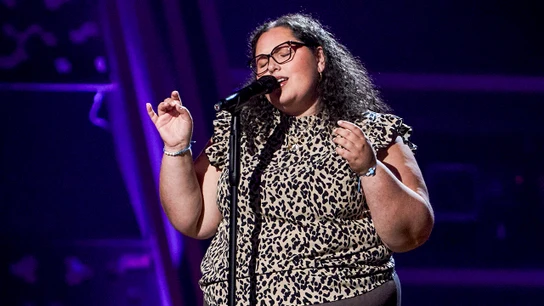 María, talent de La Voz María, talent de La Voz